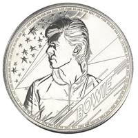 Silver 1 Oz Coin - David Bowie