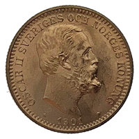 Swedish 20 Corona Gold Coin