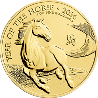 1 Oz Lunar Horse