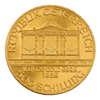 1/4 Oz Austrian Philharmonic Gold Coin