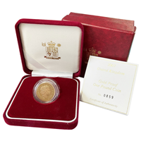 2007 £1 Gold Coin Proof Set 