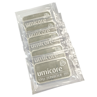 Umicore Silver 100g Bar x 5