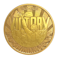 £2 Gold Coin Victory in Europe Day 1945-2020