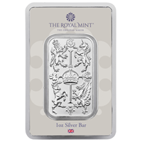 Royal Celebration 1oz Silver Bullion Minted Bar