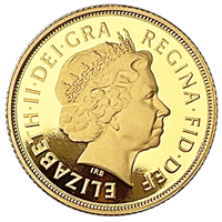 Gold Double Sovereign 2010 Loose Proof 