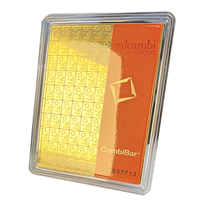 Gold Valcambi Suisse  Combi Bar 100 x 1g