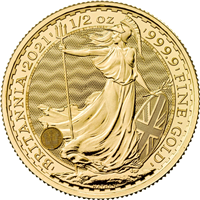 1/2 Oz Gold Britannia 2021