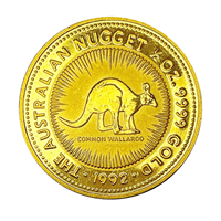 1/2 Oz 1992 Gold Australian Nugget